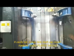 8-holte koudloper D35 anti-diefstal HDPE dopvorm voor chemicaliën