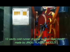 12-holte koudloop druppelaar pijp matrijs in PP materiaal