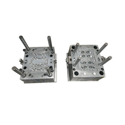 8cavity Flip Top Cap Mould PE Materiaal Pull Ring Voor Sojasaus Fles